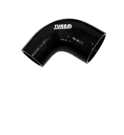 TurboWorks - 90 Grādu silikona pāreja 63-76mm