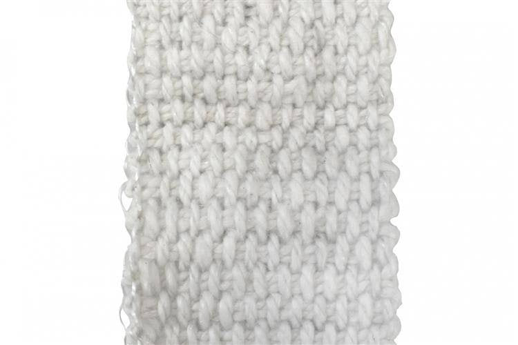 TurboWorks - Izpūtēja termoizolācija White Ceramic 50mm x 2mm x 10m Līdz 1200grādiem
