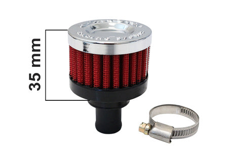 SIMOTA -  Kartera Ventilācijas Filtrs Sarkans 25mm