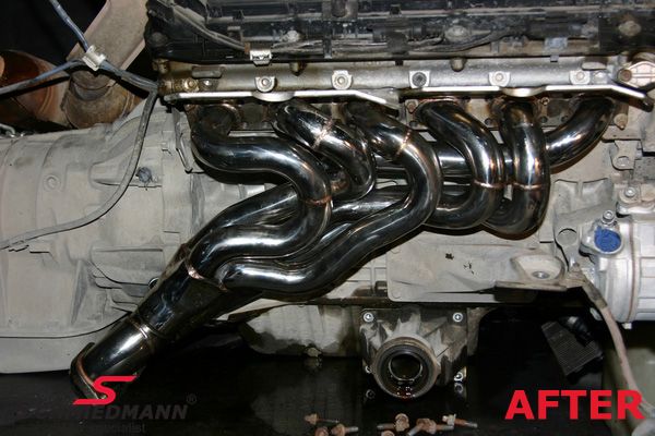 Schmiedmann - High flow Izplūde BMW E46 M52/M54